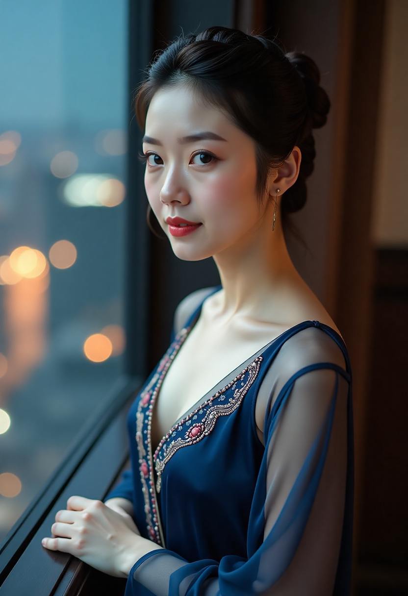 玻璃温室内部